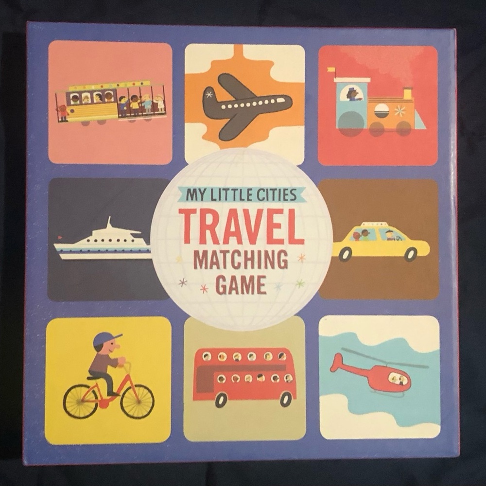 My Little Cities - Travel Matching Game by Jennifer Adams (2017) New Sealed